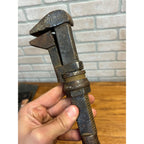 Antique Northern Pacific Railway NP RY Railroad RR  Adjustable Wrench - As-Is
