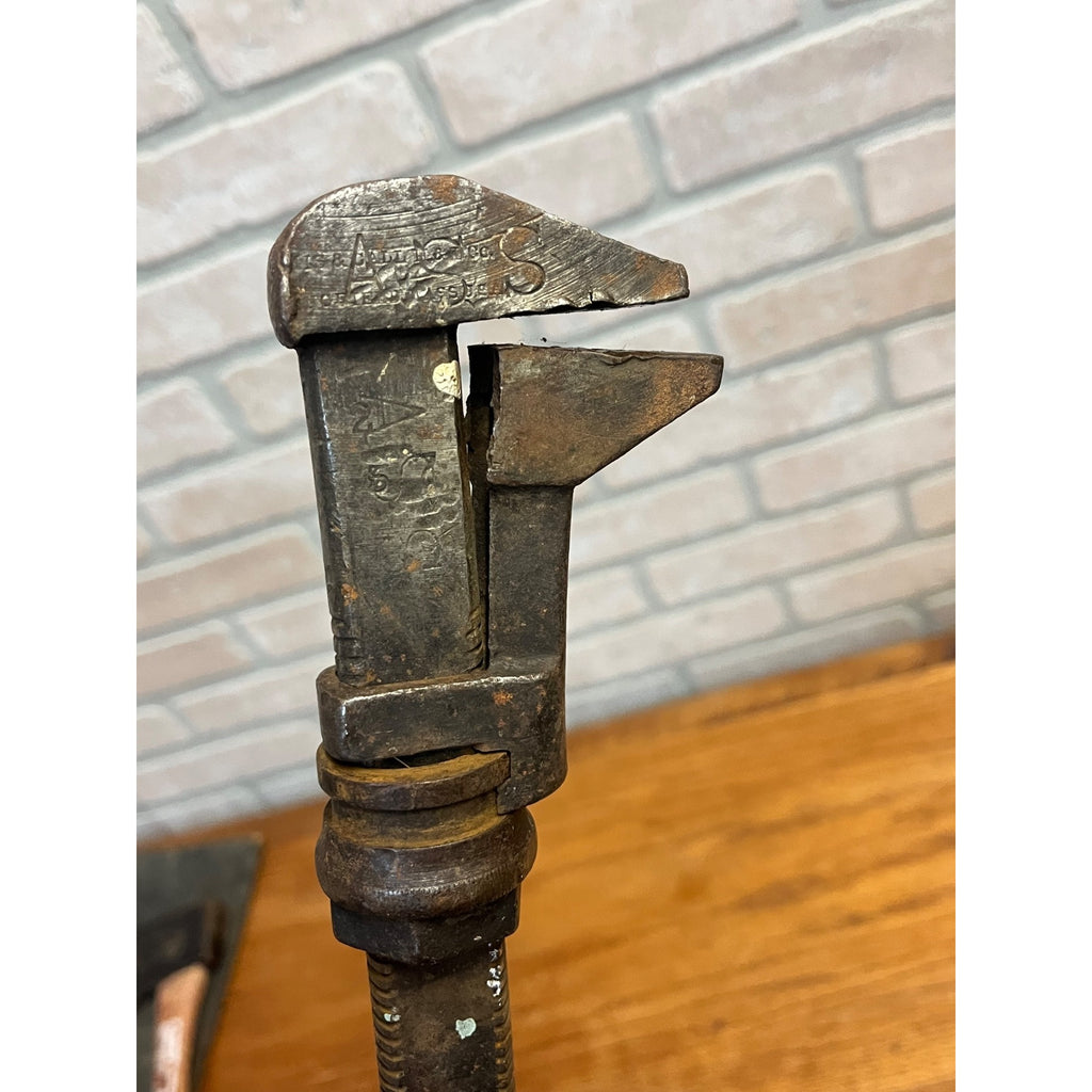 Antique Northern Pacific Railway NP RY Railroad RR  Adjustable Wrench - As-Is