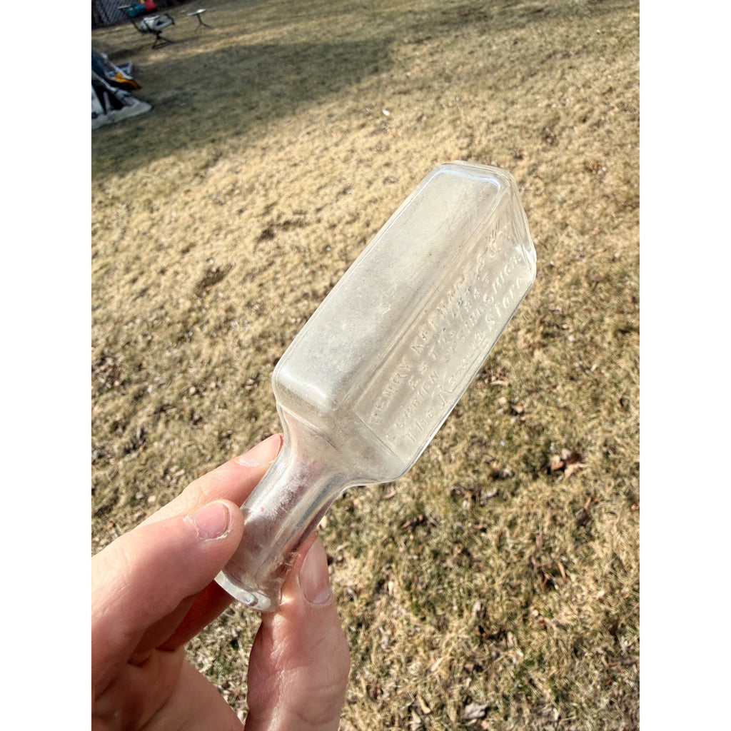 1890s Kephart Berrien Springs Michigan Mich MI Pharmacy Medicine Druggist Bottle