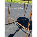 Miniature Children's Ice Cream Table & Chair Set Wire Chairs