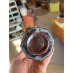 John Graf c1880s Milwaukee Wis Amber Brown Panel Soda Bottle Blob Top