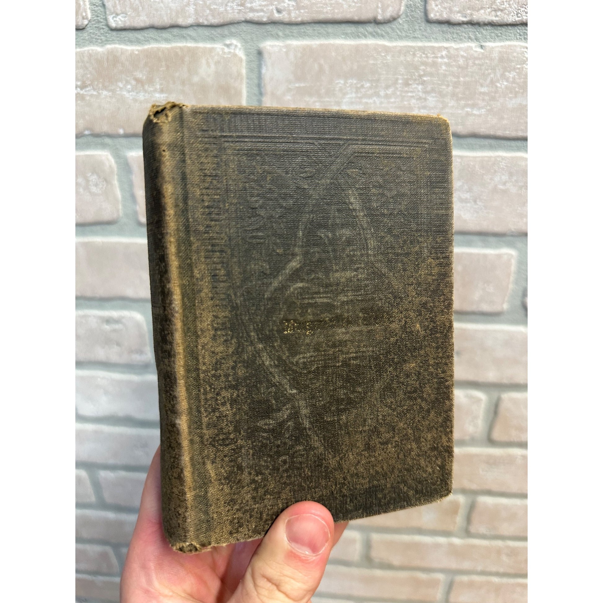 Antique 1915 Evangelical Lutheran Song Book Hymnal Hardcover German
