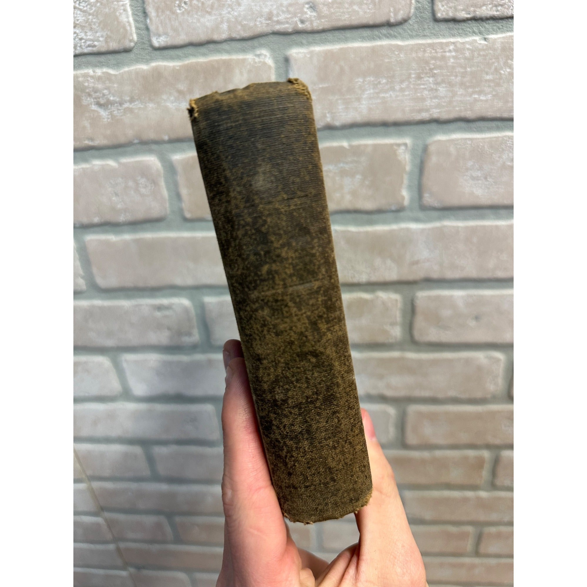 Antique 1915 Evangelical Lutheran Song Book Hymnal Hardcover German