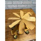 Vintage Erzgebirge Expertic Christmas Candle Pyramid Spinner German