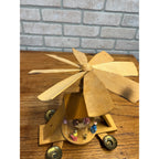 Vintage Erzgebirge Expertic Christmas Candle Pyramid Spinner German