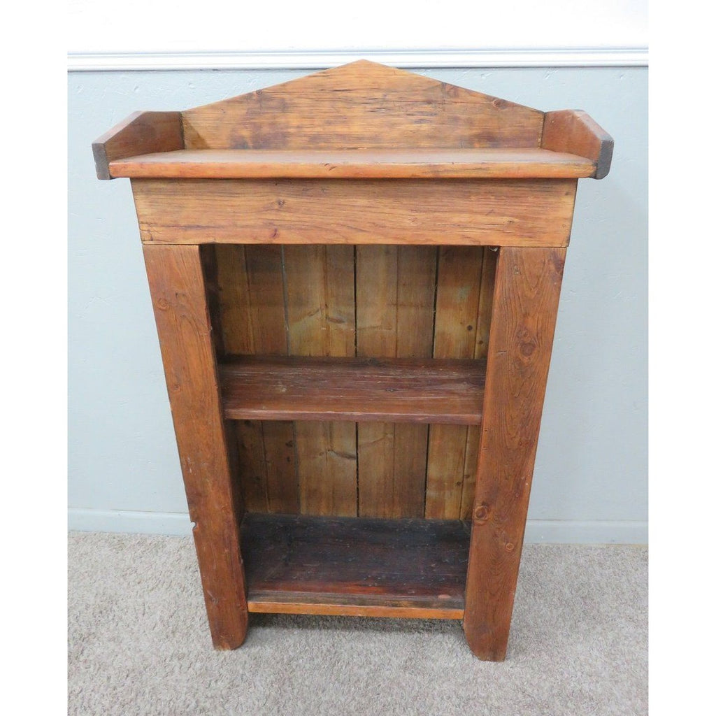 Antique Primitive 19th c. Cupboard Pantry Shelf Farmhouse Country Storage