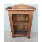 Antique Primitive 19th c. Cupboard Pantry Shelf Farmhouse Country Storage