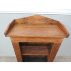 Antique Primitive 19th c. Cupboard Pantry Shelf Farmhouse Country Storage