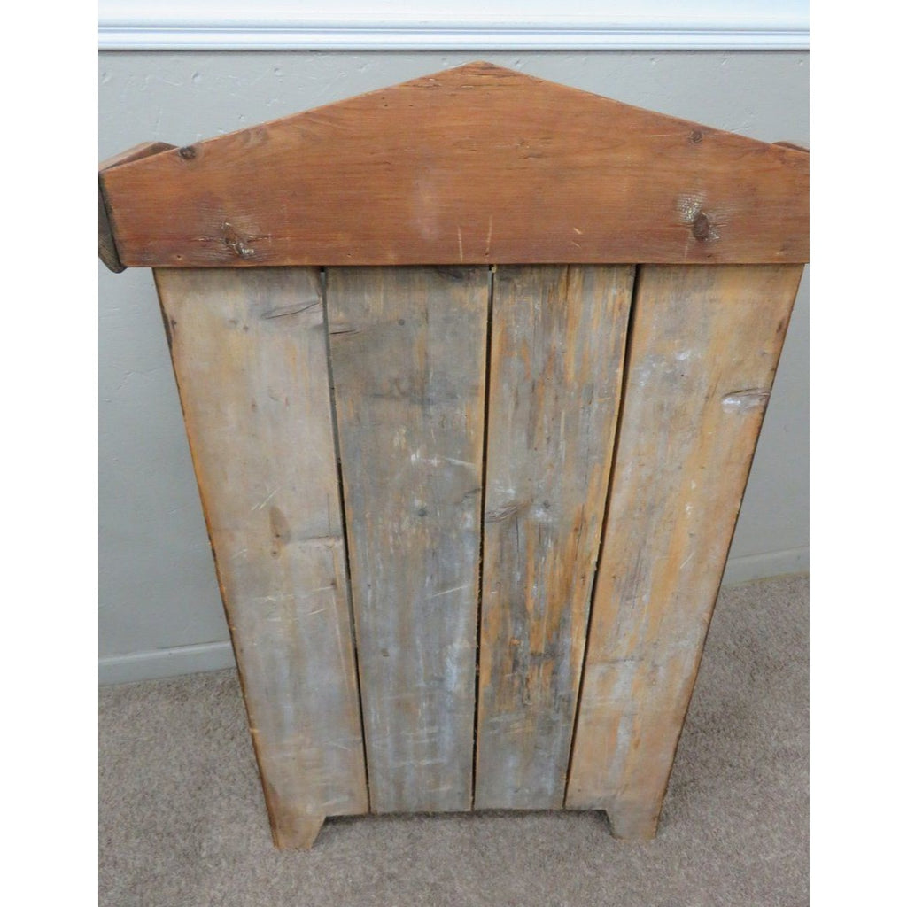 Antique Primitive 19th c. Cupboard Pantry Shelf Farmhouse Country Storage