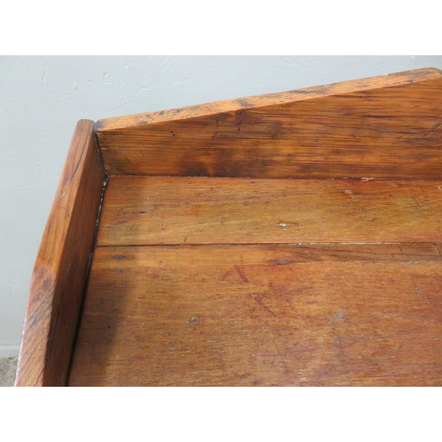 Antique Primitive 19th c. Cupboard Pantry Shelf Farmhouse Country Storage