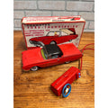 Vintage Cragstan Toy Ford Thunderbird Convertible With Retractable Top Battery-Powered Remote Control Car Japan