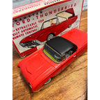 Vintage Cragstan Toy Ford Thunderbird Convertible With Retractable Top Battery-Powered Remote Control Car Japan