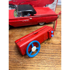 Vintage Cragstan Toy Ford Thunderbird Convertible With Retractable Top Battery-Powered Remote Control Car Japan