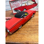 Vintage Cragstan Toy Ford Thunderbird Convertible With Retractable Top Battery-Powered Remote Control Car Japan