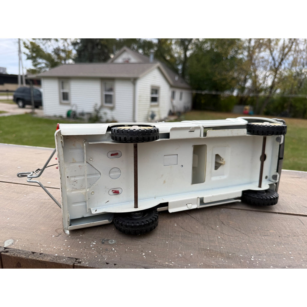 Vintage Tonka AA Wrecker Tow Truck Pressed Steel Toy - Great!