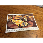 1933 OLDSMOBILE "6 and 8" Car Dealer Showroom Sales Fold-Out Poster Brochure
