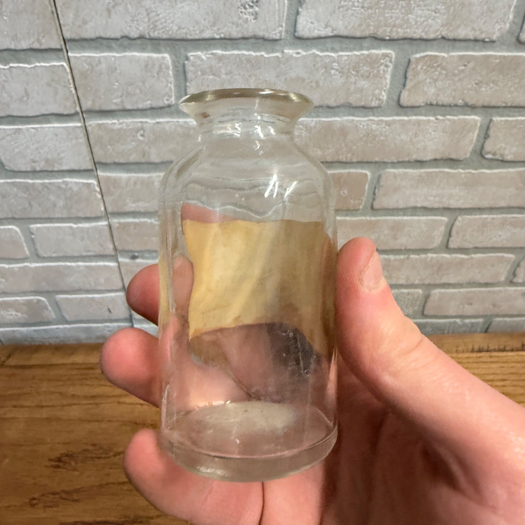 Vintage Liniment Henry Stulik Chicago Pharmacy Apothecary Bottle Jar