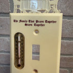 Vintage Family Praying Light Switch Cover Advertising Scotland South Dakota