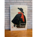 After Henri de Toulouse-Lautrec (French 1864 - 1901) Aristide Bruant dans son cabaret Print, Frame