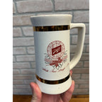 Vintage 1950s Schlitz Ceramic Beer Mug Stein Advertising World's Finest Draught