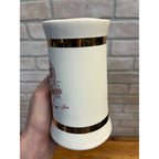 Vintage 1950s Schlitz Ceramic Beer Mug Stein Advertising World's Finest Draught