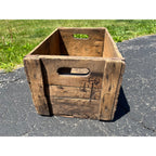 RARE Vintage Jung Pilsner Beer Crate Random Lake Wisconsin Wis WI