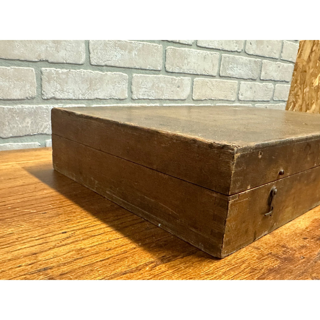 Vintage Standard Gage Company Micrometer Poughkeepsie NY Dovetail BOX ONLY