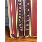 Vintage Leinenkugels Beer Thermometer Sig Indian Maiden Chippewa Falls
