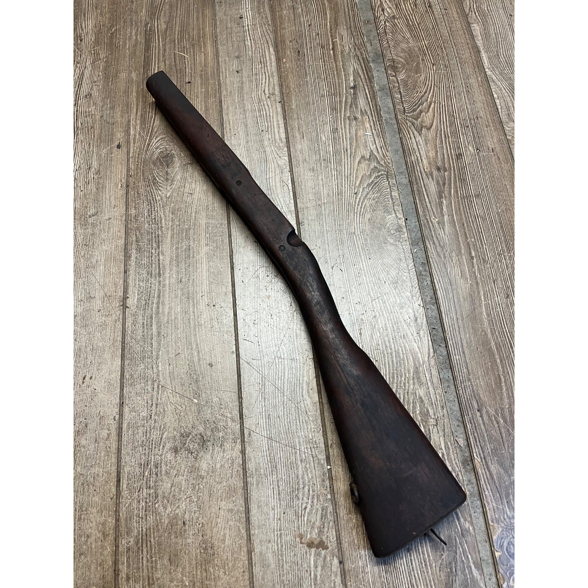 Original US 1903 Springfield Rifle Stock w/ Trapdoor Buttplate Proof P WWI Military