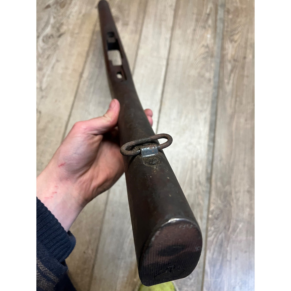 Original US 1903 Springfield Rifle Stock w/ Trapdoor Buttplate Proof P WWI Military