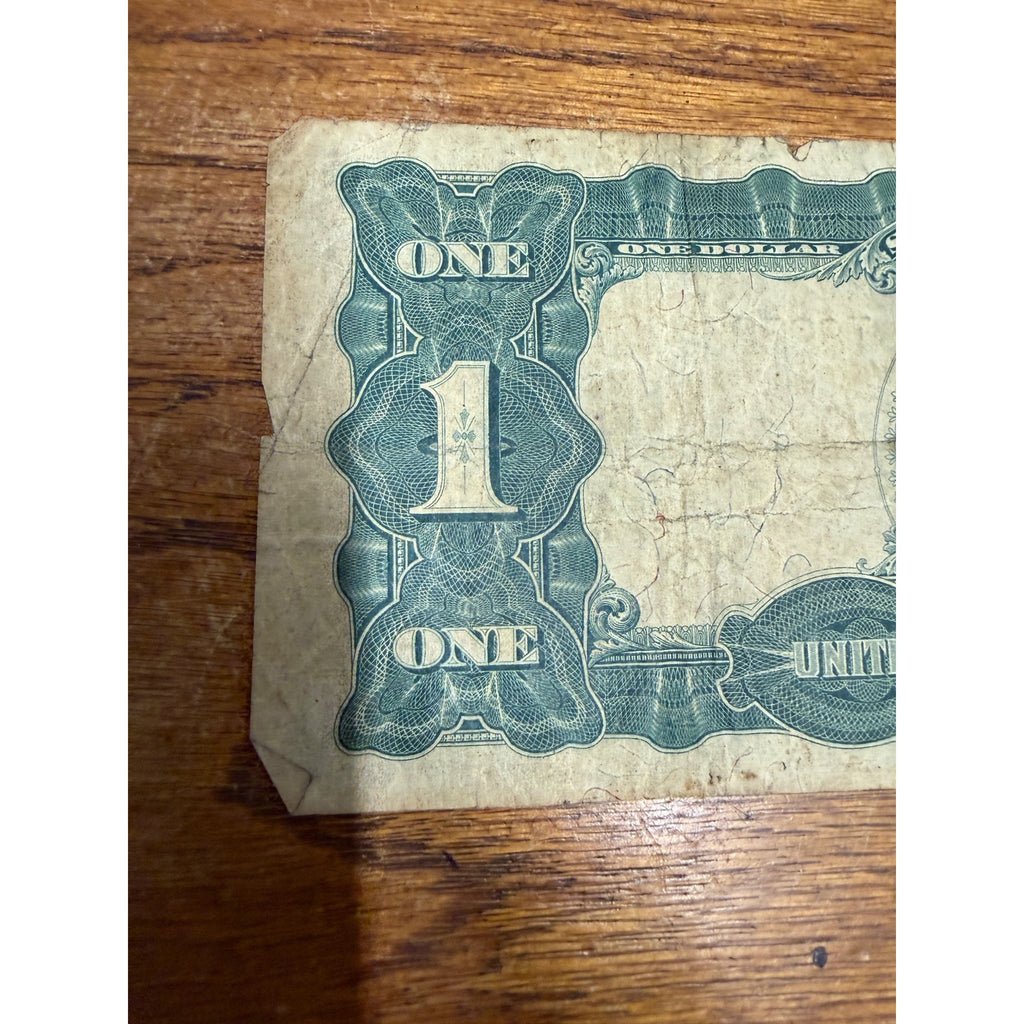 1899 $1 Black Eagle Silver Certificate Large Size US Bank Note United States