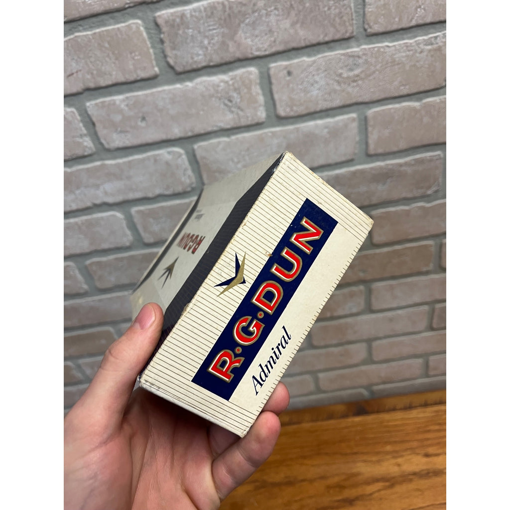 Vintage R.G. Dun Admiral Cigar Box Advertising Store Display Pressed Cardboard