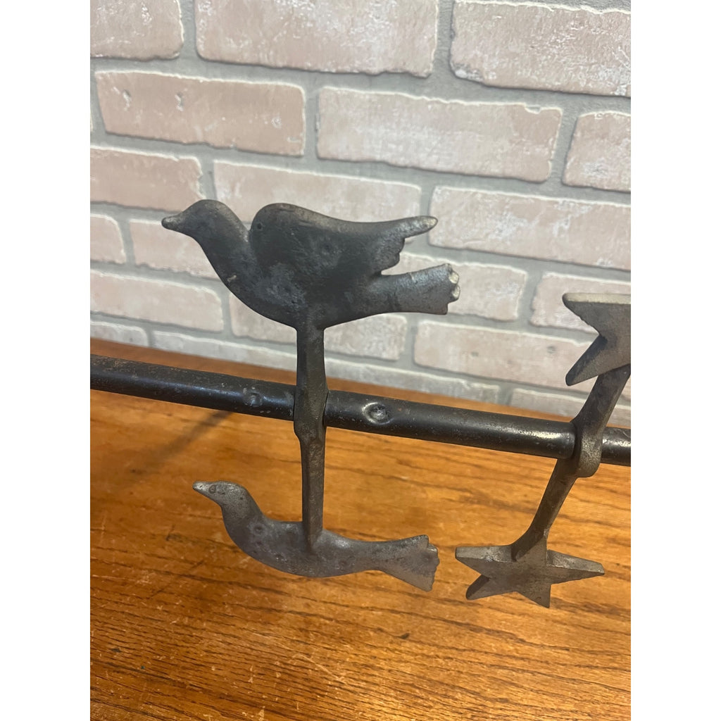 Antique Cast Iron Evans Shooting Gallery Target Set Carnival Circus Game Chicago