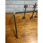 Antique Cast Iron Evans Shooting Gallery Target Set Carnival Circus Game Chicago