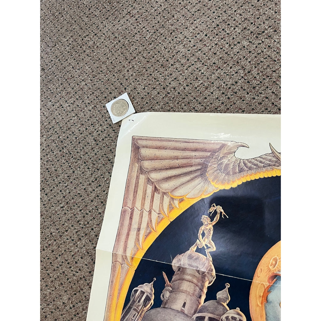 Vintage 1974 Flesh Gordon One-Sheet Original Movie Poster 27x41