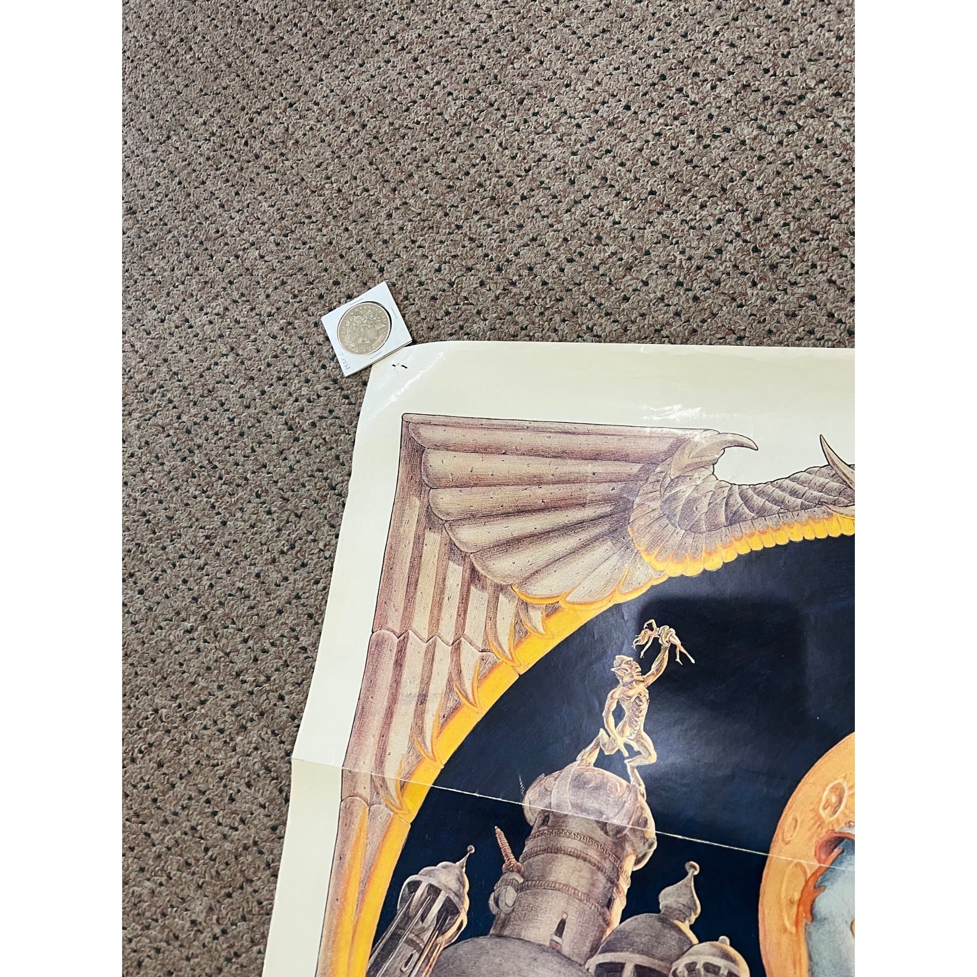 Vintage 1974 Flesh Gordon One-Sheet Original Movie Poster 27x41