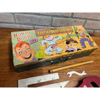 Vintage Howdy Doody Official Ranch House Metal Tool Box w/ Tools 1950s