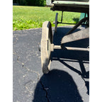 Vintage Early 1900s Chicago Evening American Newspaper Delivery Wagon Newsboy