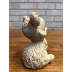 Vintage Edward Mobley Squeak Toy Bear W Honey Pot rubber 5.5" Squeaky Works