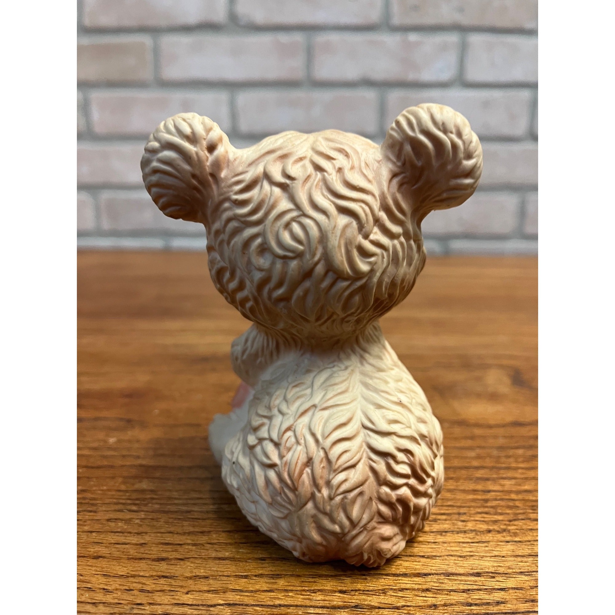 Vintage Edward Mobley Squeak Toy Bear W Honey Pot rubber 5.5" Squeaky Works