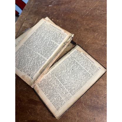 ANTIQUE EVANGELICAL LUTHERAN HYMN SONG BOOKS LOT (2) 1901 & 1905