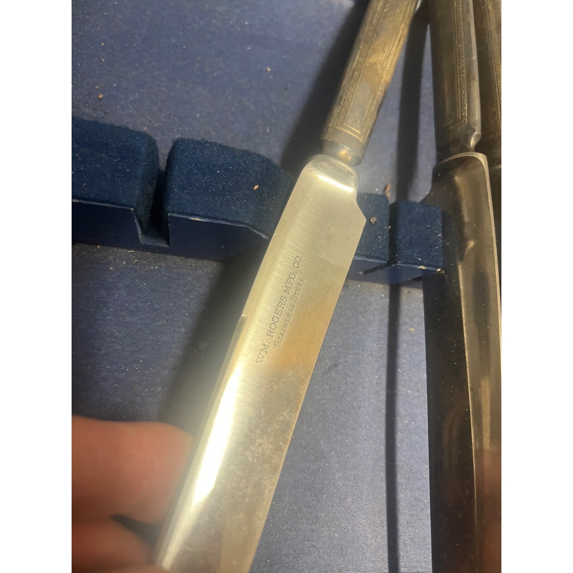 RARE Vintage J.C. Penney Co. Store 25th Anniversary Rogers SIlver Plate Flatware Partial Set