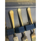 RARE Vintage J.C. Penney Co. Store 25th Anniversary Rogers SIlver Plate Flatware Partial Set