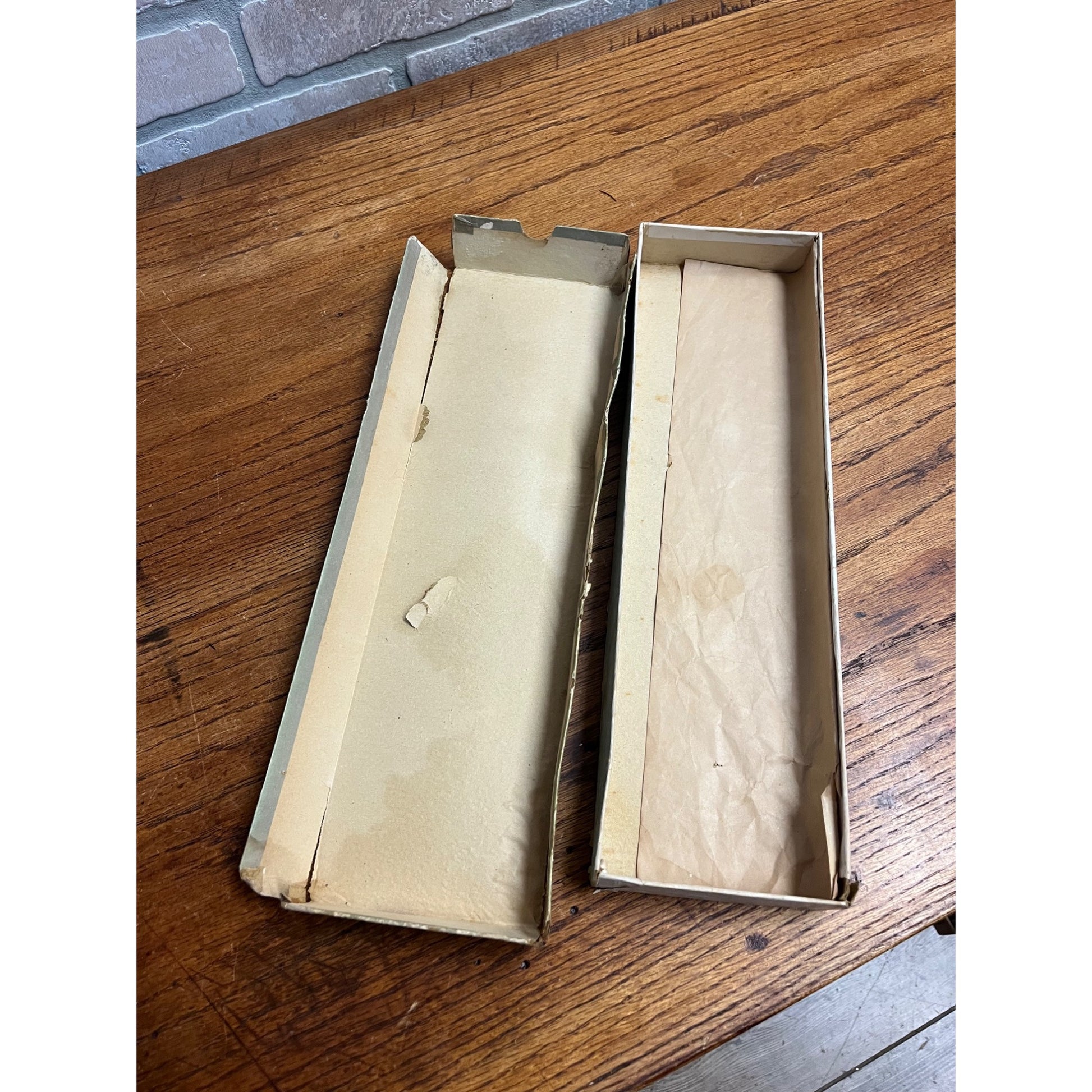 Vintage 1920s Nick-A-Jack Hosiery Box Chattanooga Store Display Indian Chief