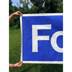 Vintage 1976 Gerald Ford And Bob Dole Presidential Campaign Banner Sign Original