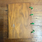 Vintage 1965 Fine Old Dixie Recipes Southern Cook Book Wood Covers Culinary Arts