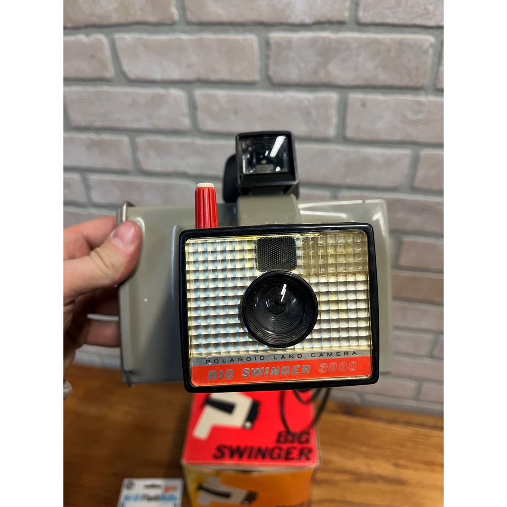 Vintage Polaroid Land Camera AF Big Swinger 3000 + Original Box