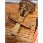 Antique 1900s Stereoscope Stereoviewer Card Viewer w/ 50 Photograph Cards