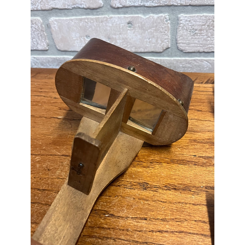 Antique 1900s Stereoscope Stereoviewer Card Viewer w/ 50 Photograph Cards