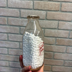 Vintage Barton Dairy Wisconsin WI Wis ACL Quart Milk Bottle RARE